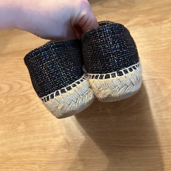 Chanel Metallic Tweed Espadrilles 37 - Picture 5 of 7